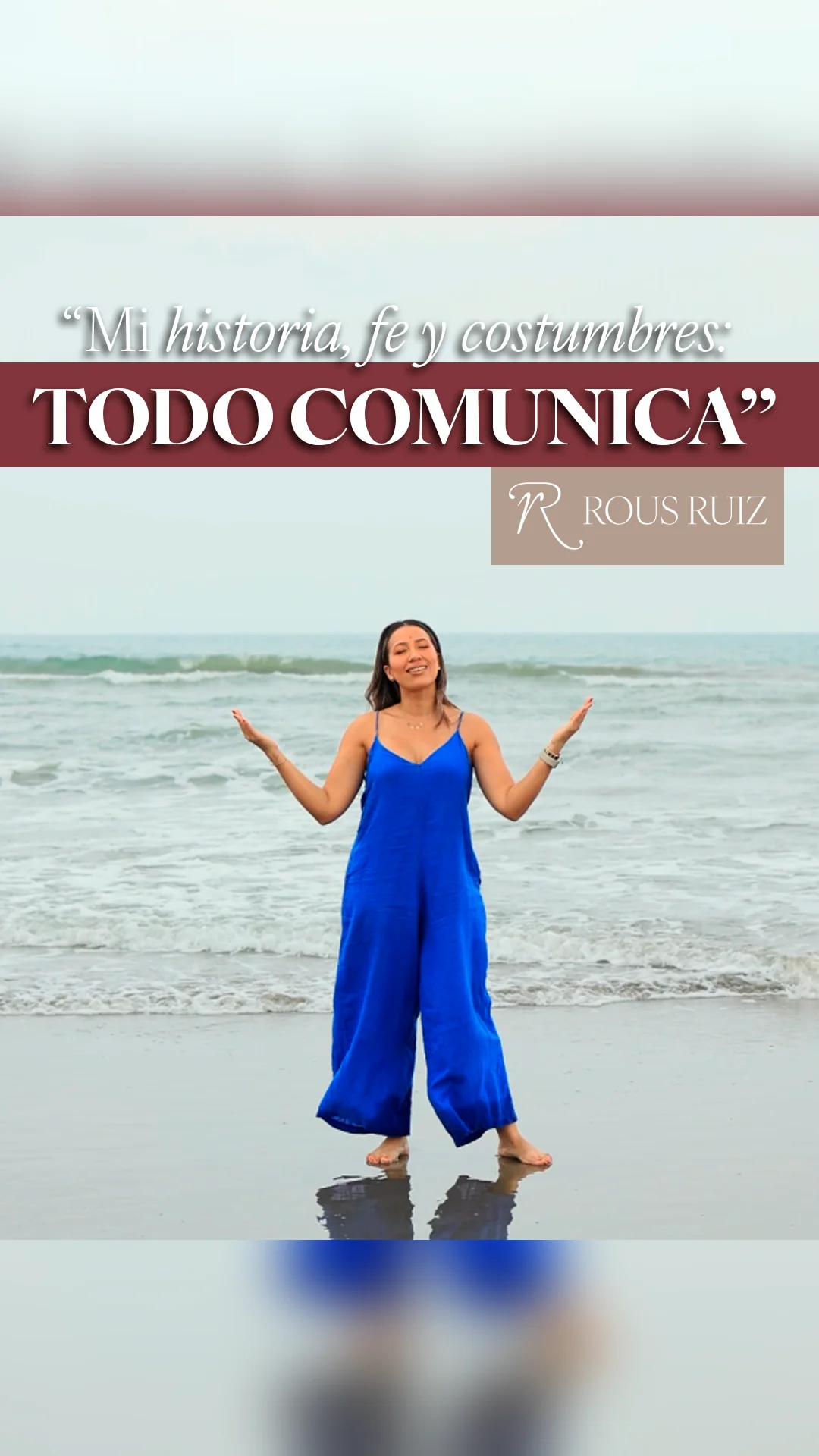 Pieza de la serie Espiritualidad de Rous Ruiz: “Mi historia, fe y costumbres: todo comunica”.